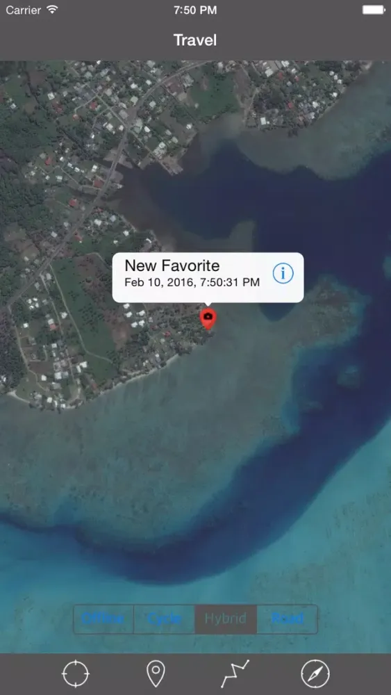 Tangkapan layar MOOREA – GPS Travel Map Offline Navigator