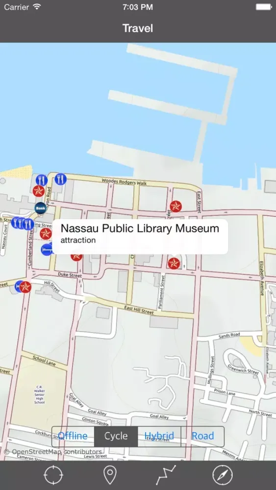 NEW PROVIDENCE ISLAND & PARADISE ISLAND – GPS MAP Screenshots