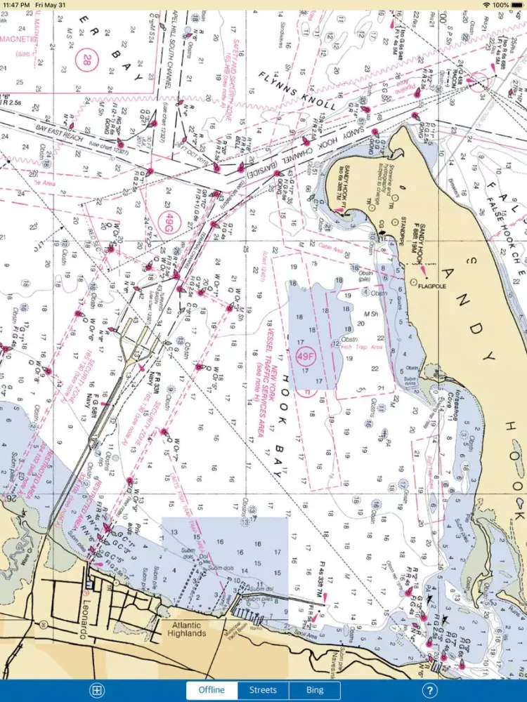 New York Marine GPS Boating iPad  Screenshots