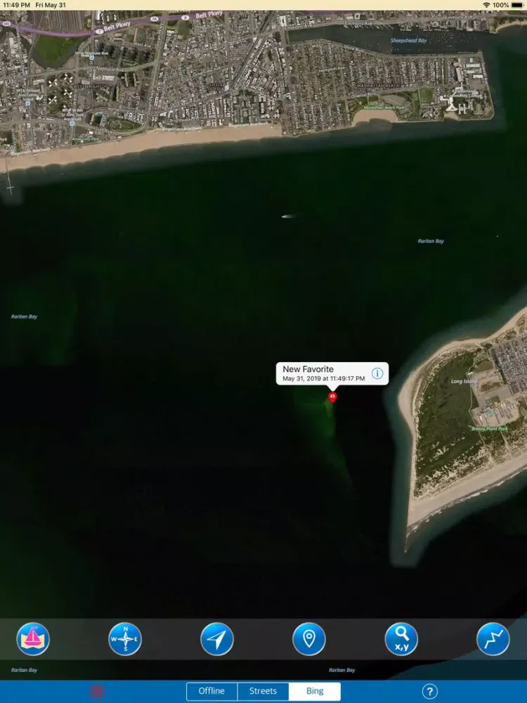 New York Marine GPS Boating iPad  Screenshots