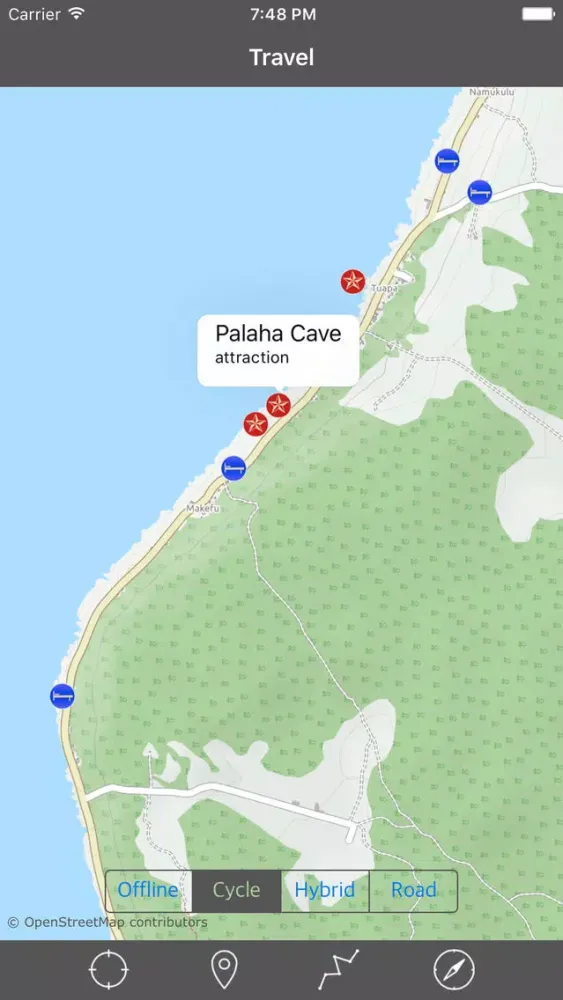 NIUE ISLAND – GPS Travel Map Offline Navigator Ekran Görüntüleri