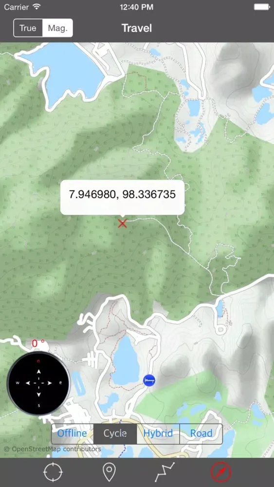 Captures d'écran de PHUKET ISLAND – GPS Travel Map Offline Navigator