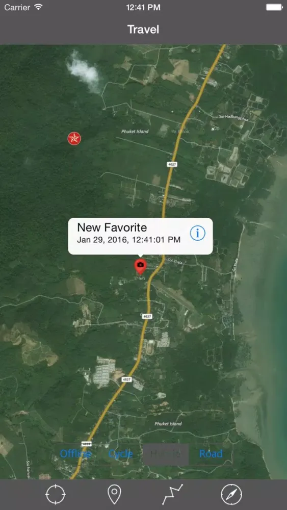 Captures d'écran de PHUKET ISLAND – GPS Travel Map Offline Navigator