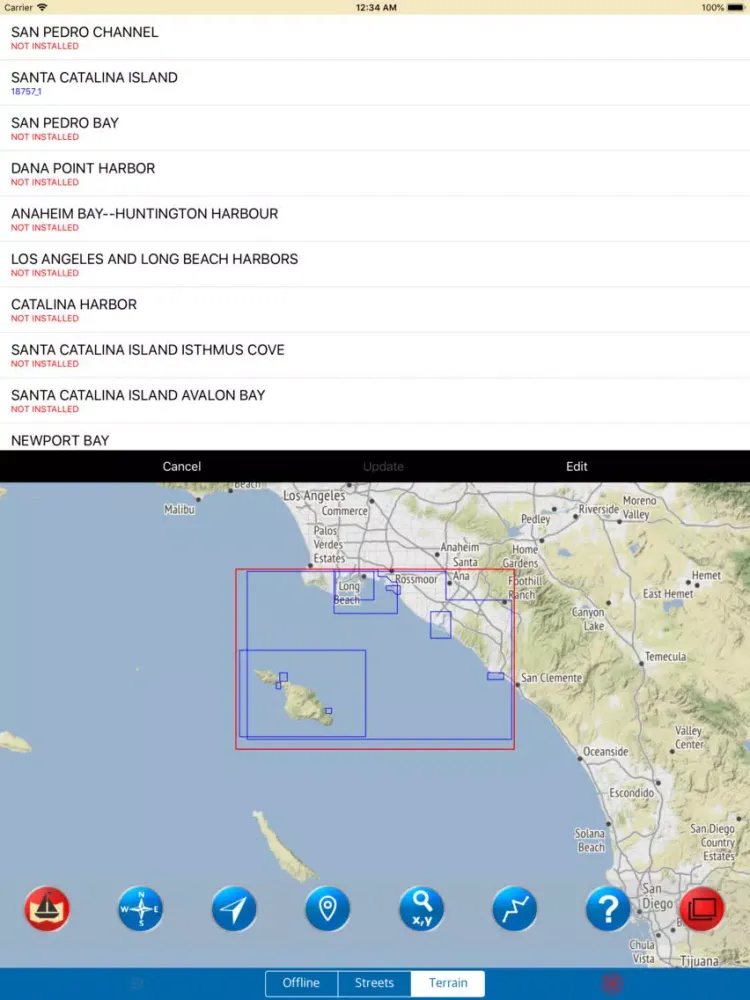 تصاویر Santa Catalina Island (CA) iPad 