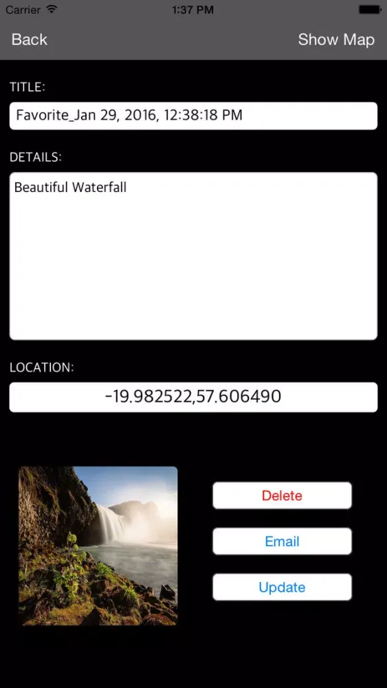 Capturas de tela do SANTORINI (GREECE) – Travel Map Offline Navigator