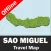 SAO MIGUEL ISLAND – GPS Travel Map Offline Navigator