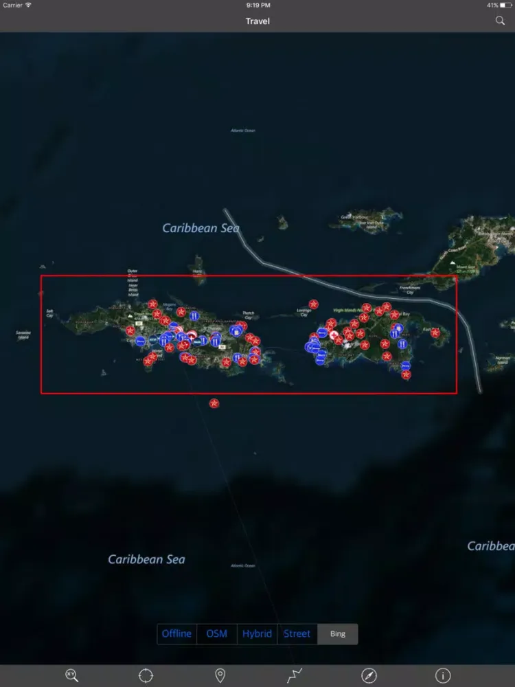 ST. THOMAS & ST. JOHN (US VIRGIN ISLANDS) - TRAVEL iPad 应用截图