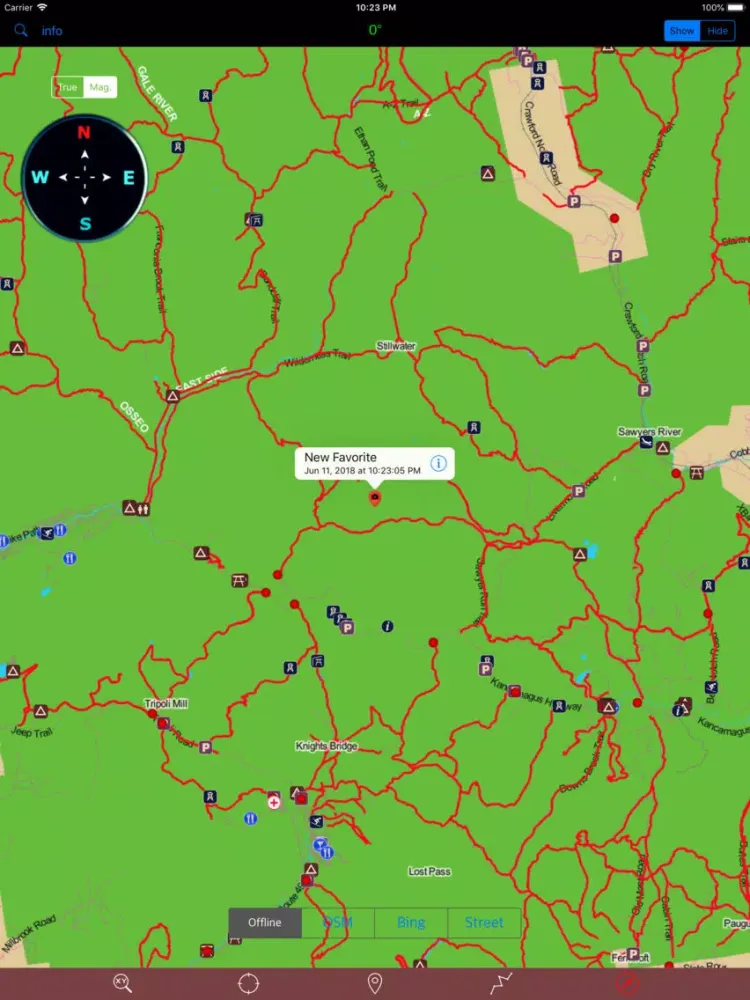 White Mountain National F. Pro iPad  स्क्रीनशॉट