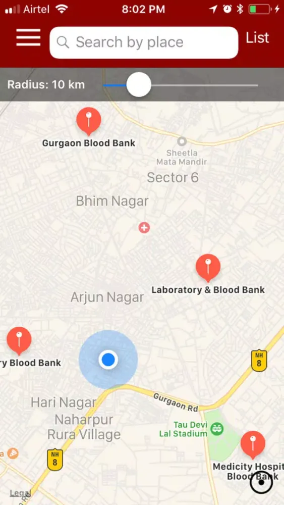 Blood Nearby: Get&donate blood應用截圖