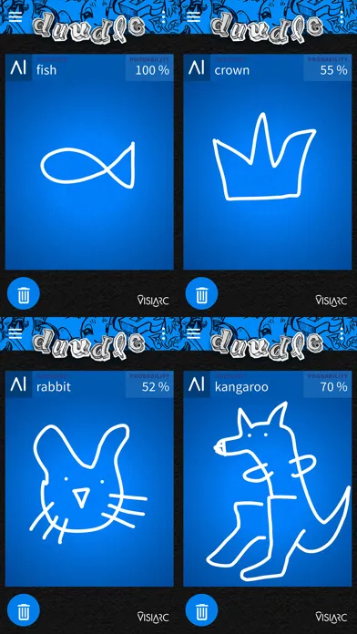 Ảnh chụp màn hình của Duudle AI — Fun Drawing Game