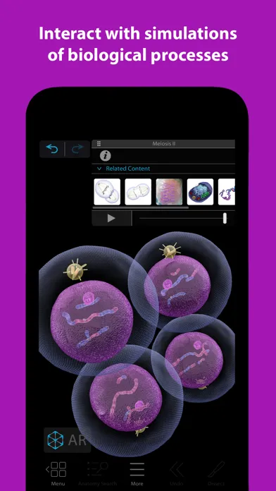 Visible Biology سکرین شاٹس