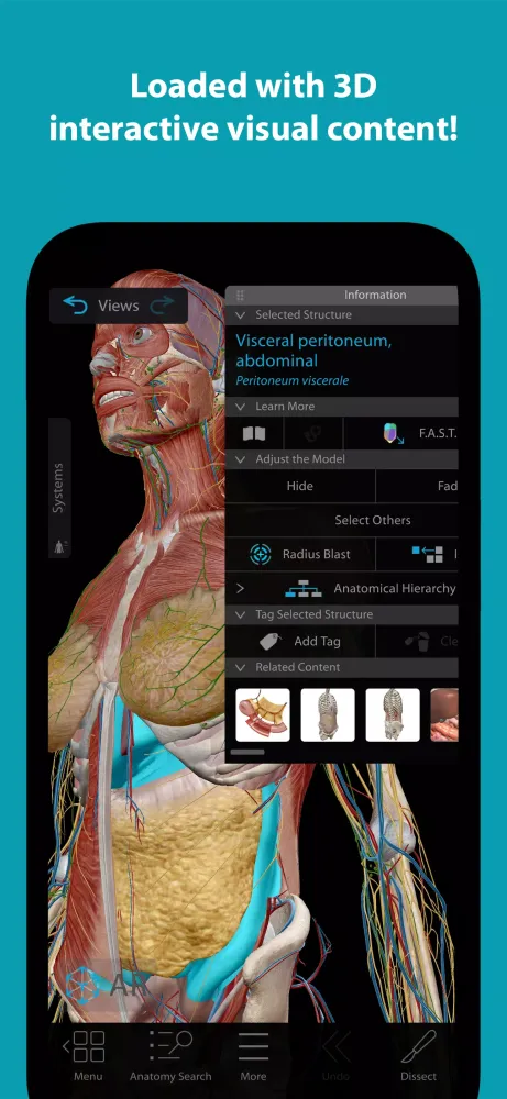 Visible Body Suite سکرین شاٹس