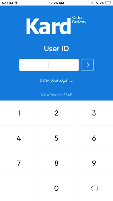 Kard Order Delivery應用截圖