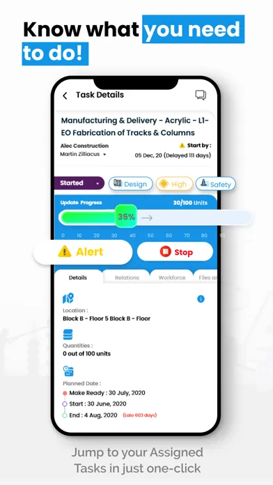 Tangkapan layar VisiLean LiveSite