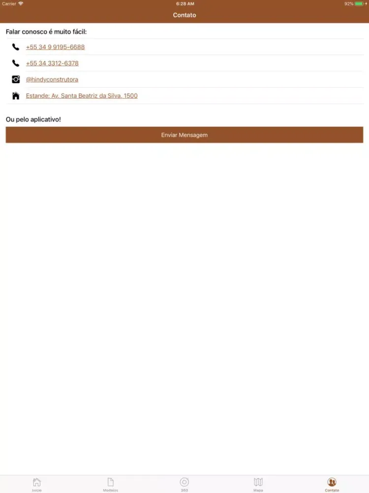 Ảnh chụp màn hình của Bellagio iPad 