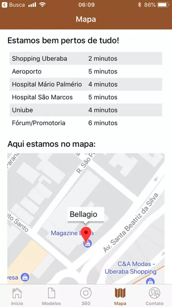 Ảnh chụp màn hình của Bellagio