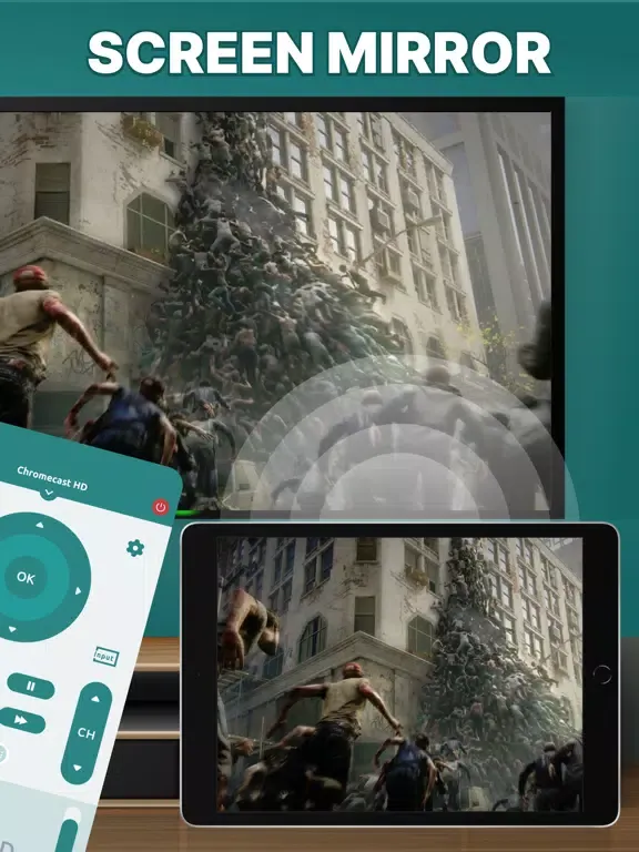 Visio Universal TV Remote Cast iPad 应用截图