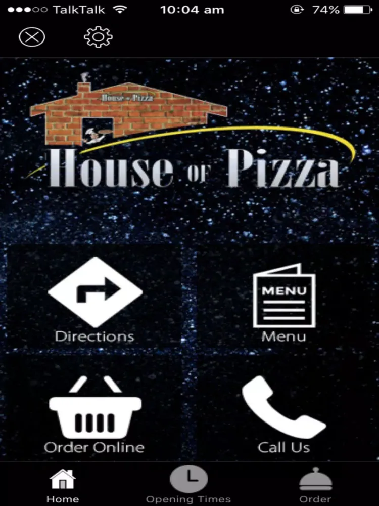 House of Pizza iPad  Screenshots