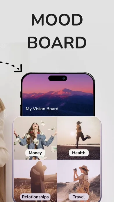 Vision Board Maker & Moodboard Screenshots