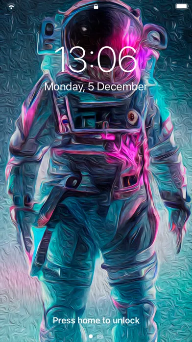Ảnh chụp màn hình của Wallpapers 4K 3D - Vision