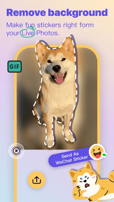 Life Sticker  - GIF Maker Screenshots
