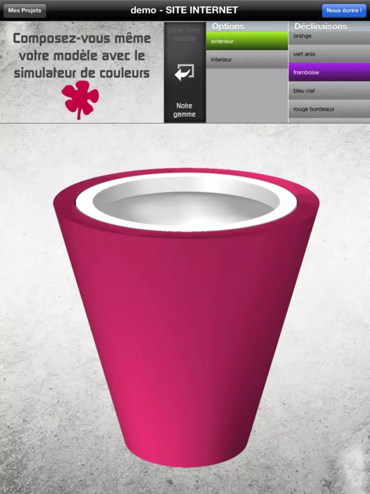3D Projects Catalog - Le Monde Imaginaire iPad  স্ক্রিনশট