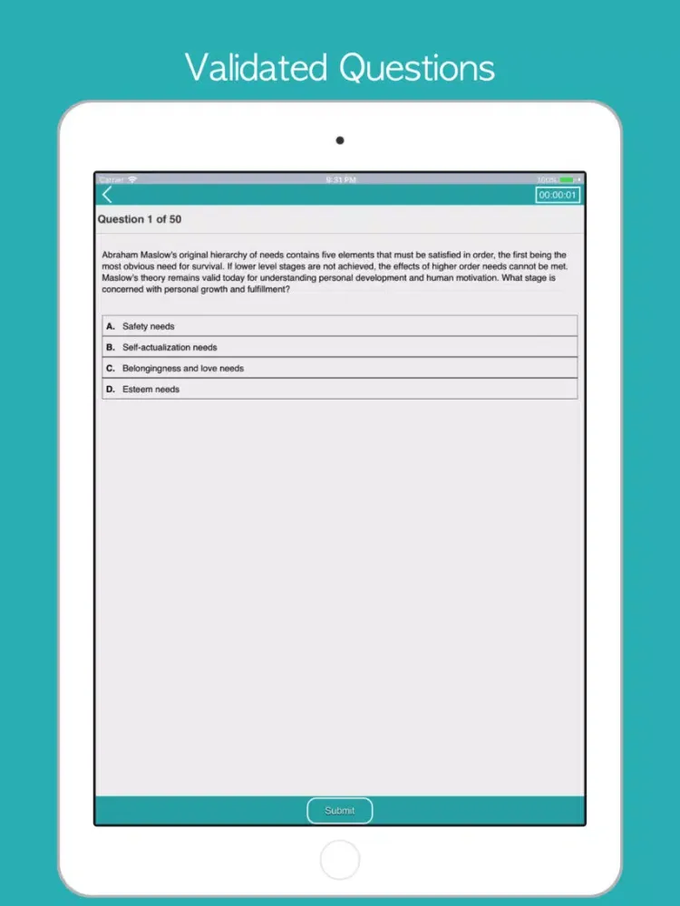 Скриншоты ASWB-M (MSW) Test Prep 2018 iPad 