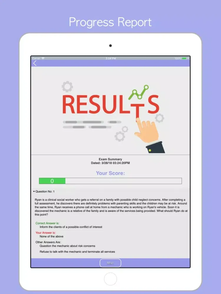 Forensic Accountant Prep 2018 iPad Screenshots