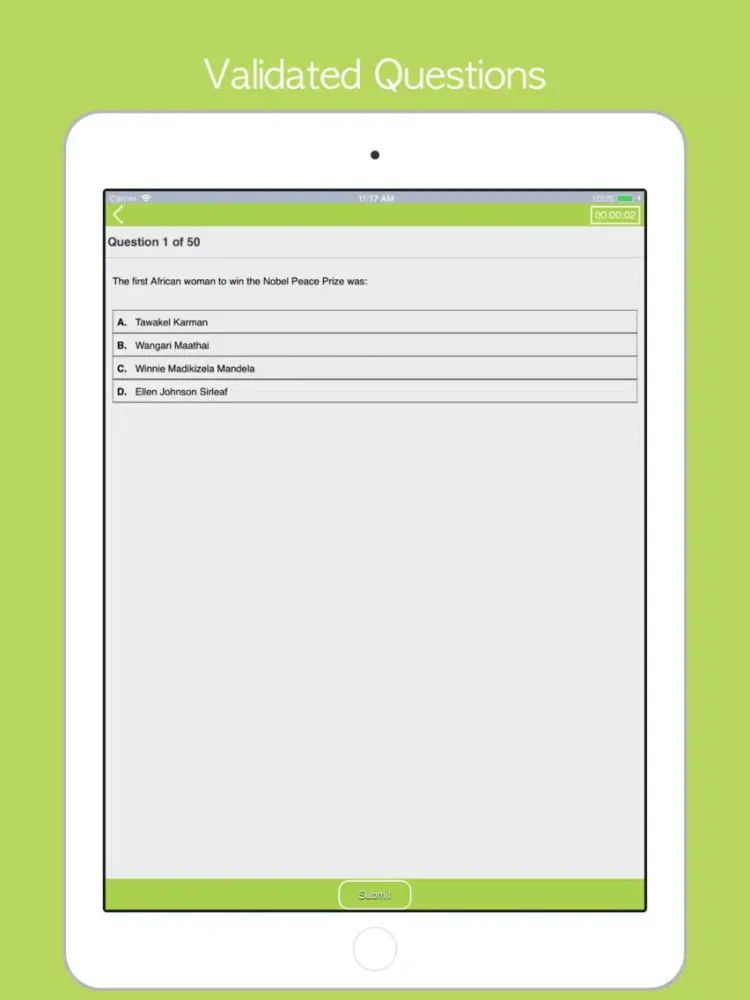 Capturas de tela do FSOT Test Prep - 2018 iPad 