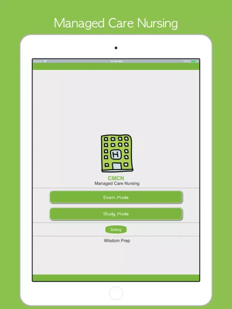 Capturas de pantalla de Certified Managed Care Nurse. iPad 