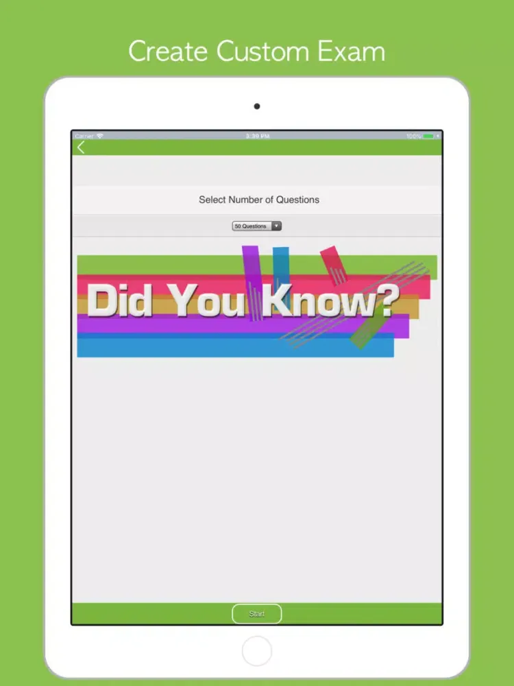 Capturas de pantalla de Certified Managed Care Nurse. iPad 