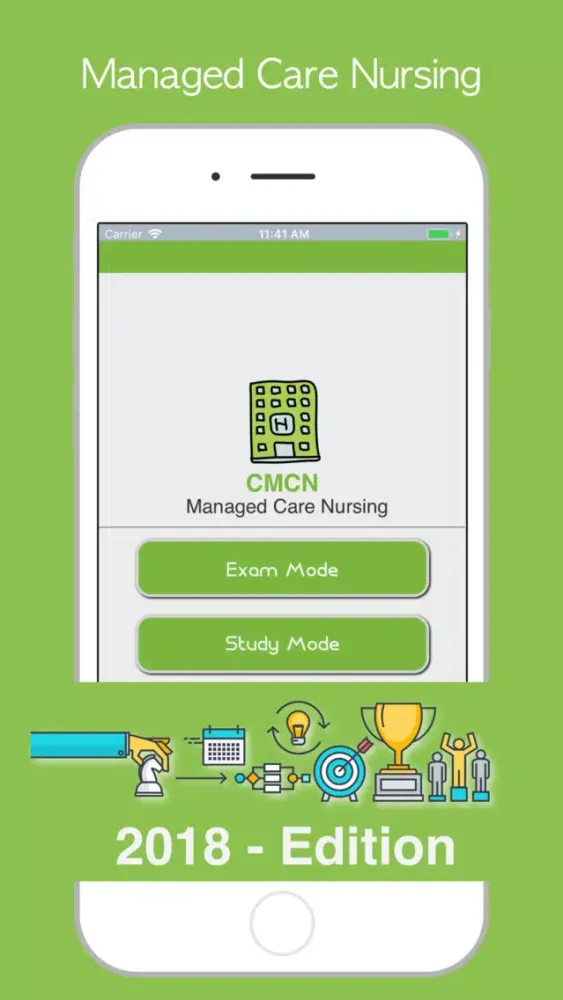 Capturas de pantalla de Certified Managed Care Nurse.