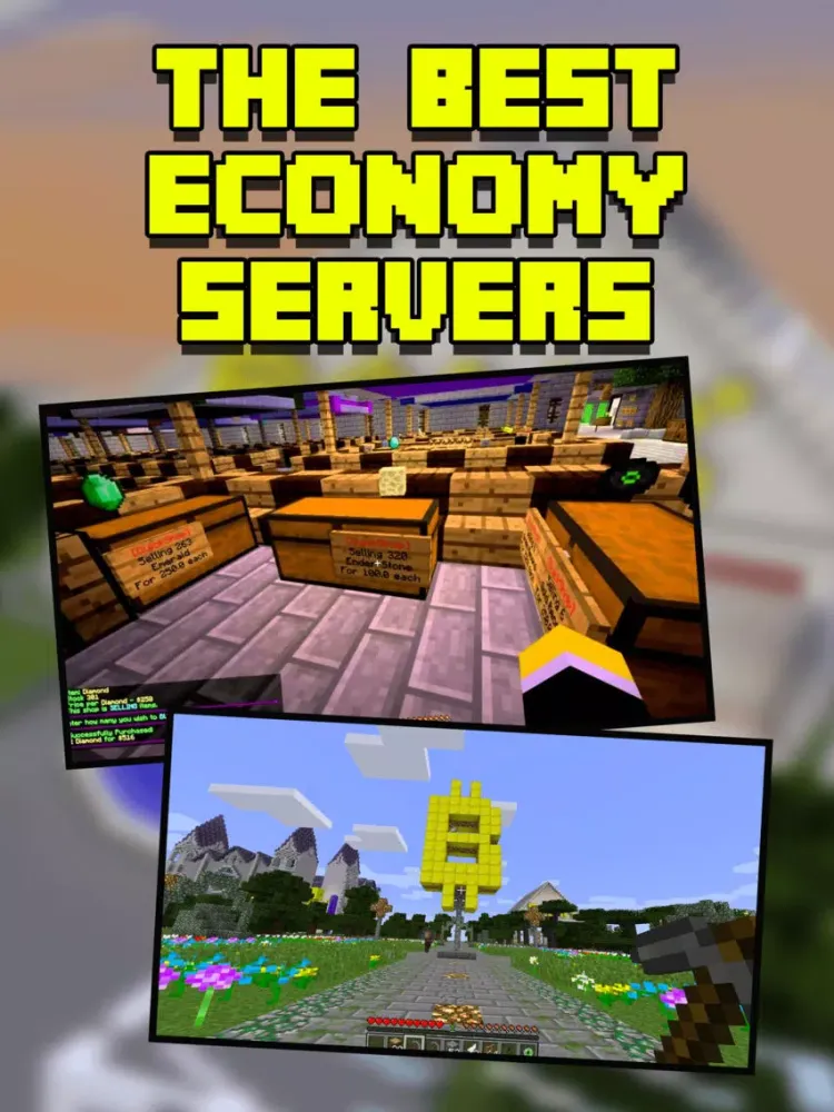 Capturas de pantalla de Economy Servers For Minecraft Pocket Edition iPad 