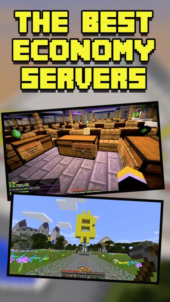 Capturas de pantalla de Economy Servers For Minecraft Pocket Edition