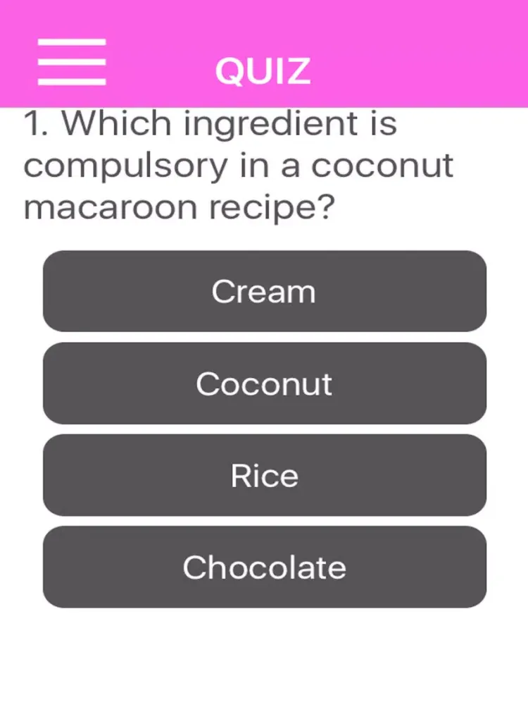 Capturas de tela do Macaroon Recipes iPad 