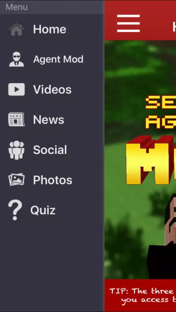 SECRET AGENTS MOD - Secret Agents Mod For Minecraft PC Pocket Guide Edition سکرین شاٹس