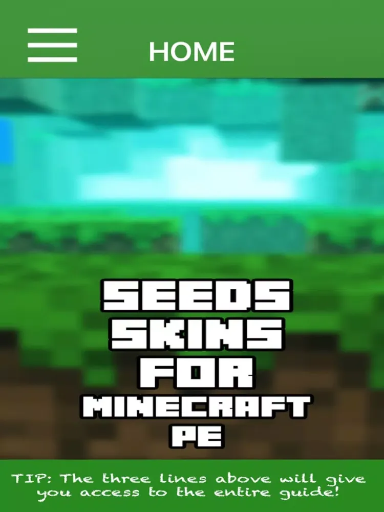تصاویر Seeds & Skins For Minecraft Pocket Edition iPad 