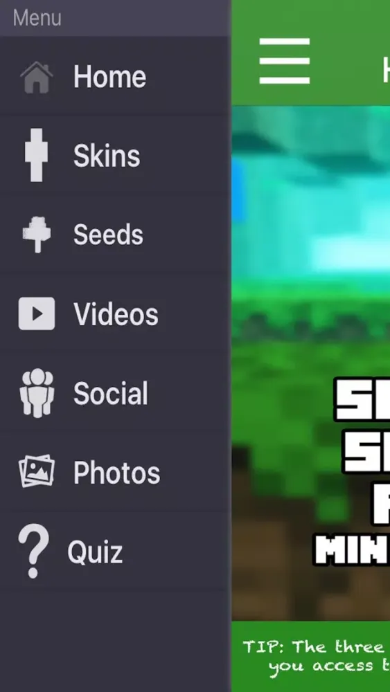 تصاویر Seeds & Skins For Minecraft Pocket Edition