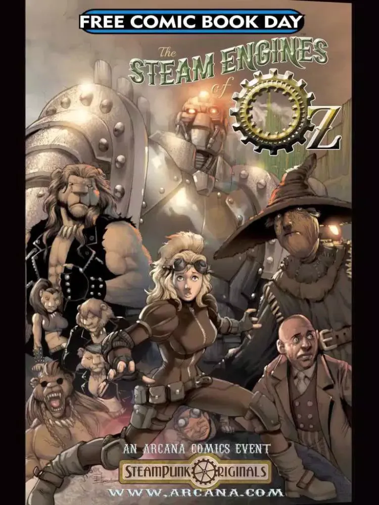The Steam Engines of Oz #1 iPad  স্ক্রিনশট