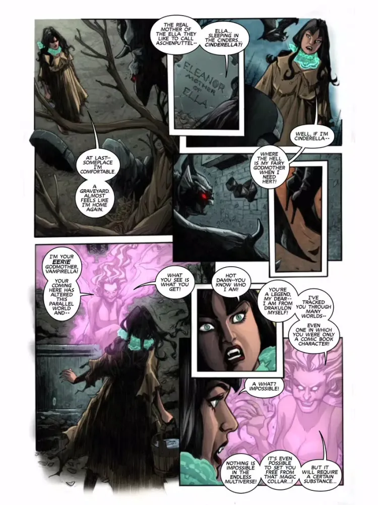 Vampirella #1 - Animated Comic iPad  سکرین شاٹس
