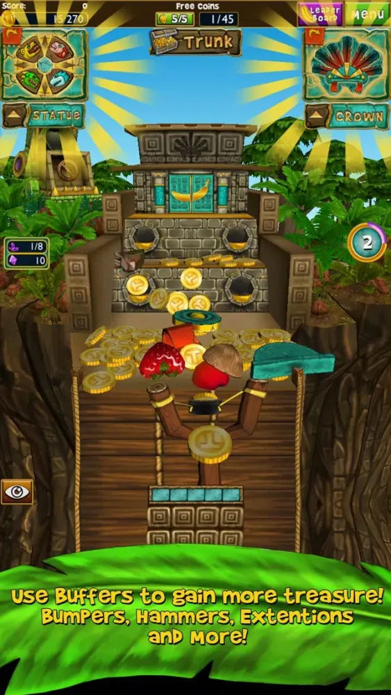 Zrzuty ekranu Congo's Coin Pusher