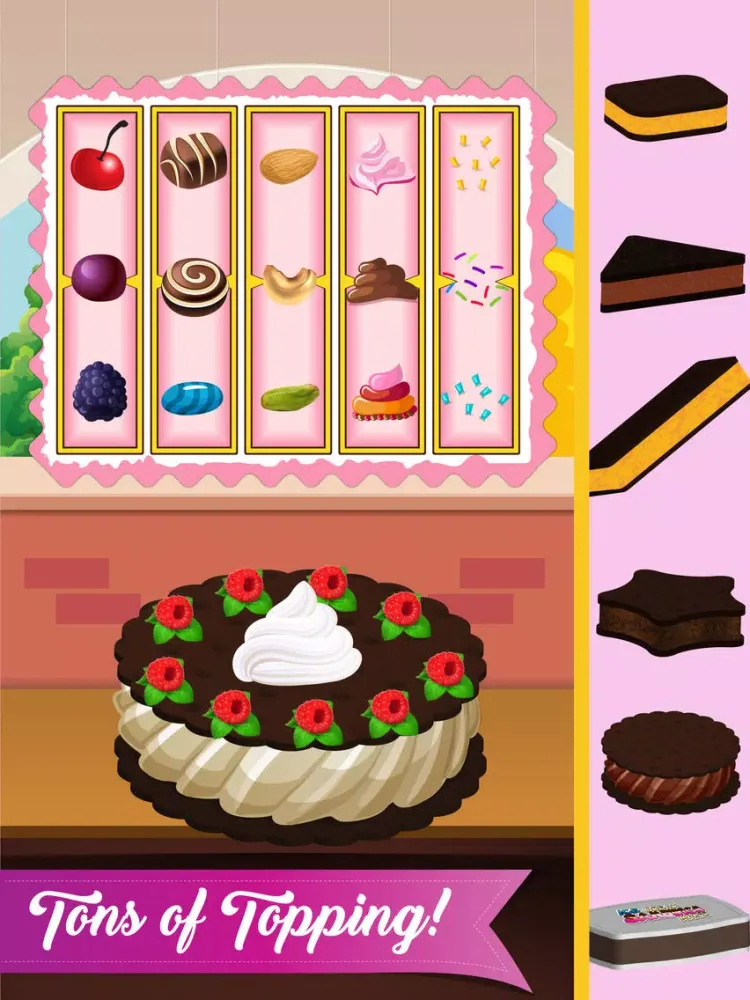 Captures d'écran de Frosty Ice Cream Sandwich Maker - Enjoy Cooking Ice Cream Sandwiches in Sweet Snack Lover Carnival iPad 