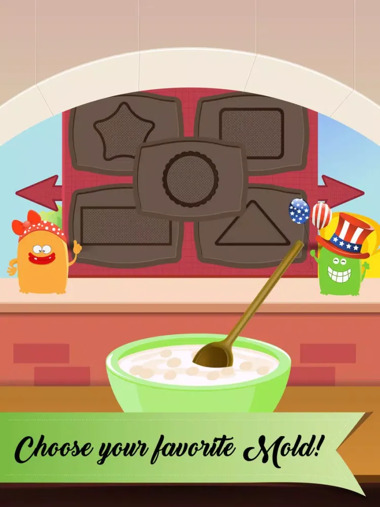 Captures d'écran de Frosty Ice Cream Sandwich Maker - Enjoy Cooking Ice Cream Sandwiches in Sweet Snack Lover Carnival iPad 
