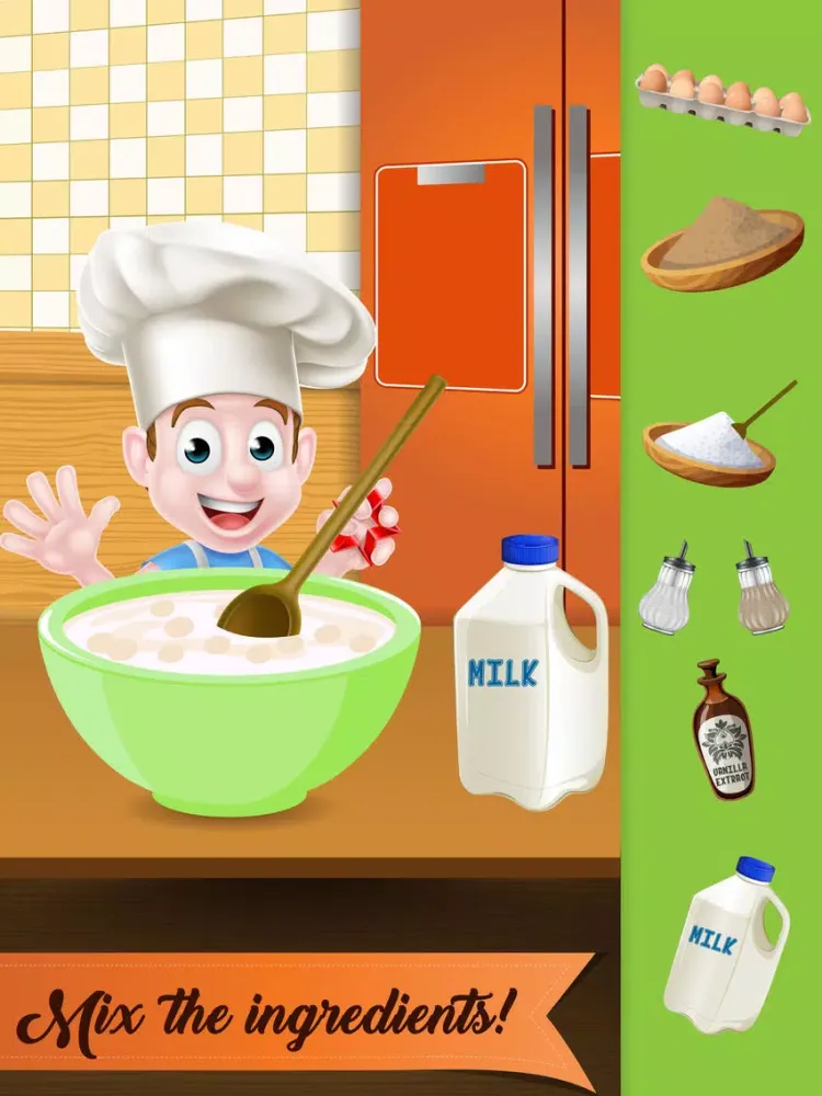Captures d'écran de Frosty Ice Cream Sandwich Maker - Enjoy Cooking Ice Cream Sandwiches in Sweet Snack Lover Carnival iPad 