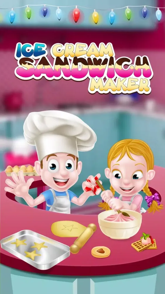 Captures d'écran de Frosty Ice Cream Sandwich Maker - Enjoy Cooking Ice Cream Sandwiches in Sweet Snack Lover Carnival