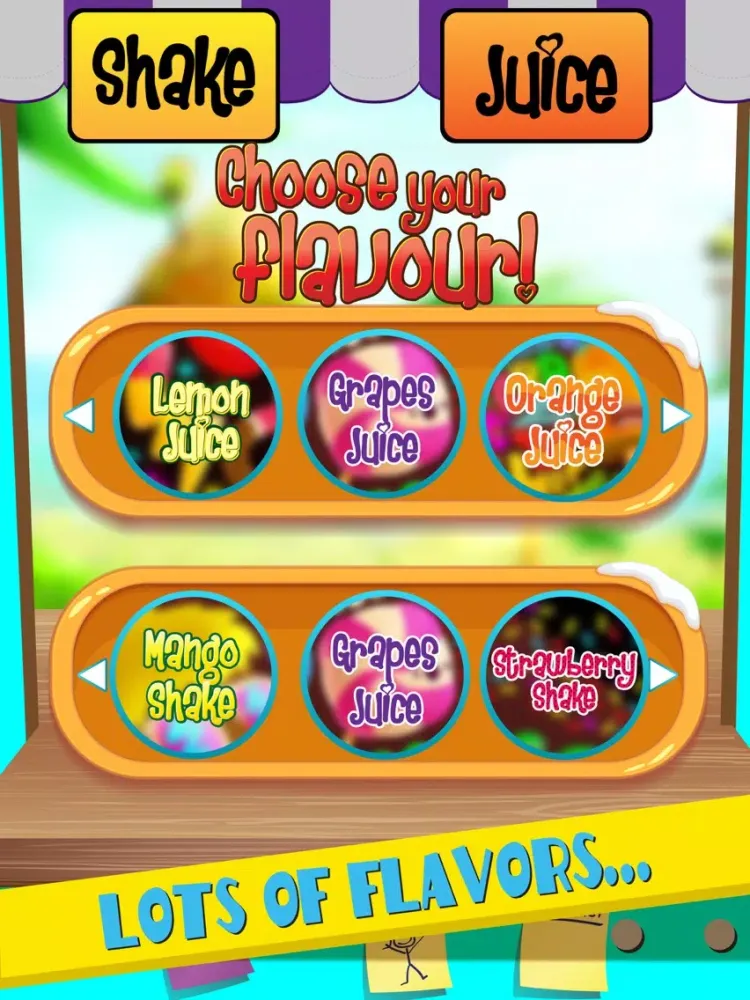 Скриншоты Icy Milkshake & Fruit Juice Maker - A Summer Frozen Food Stand for Ice Desserts iPad 