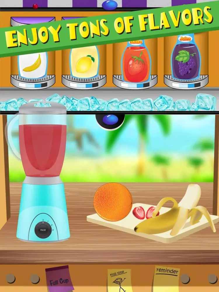 Скриншоты Icy Milkshake & Fruit Juice Maker - A Summer Frozen Food Stand for Ice Desserts iPad 