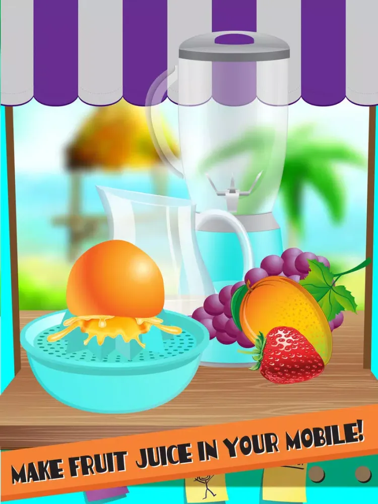 Скриншоты Icy Milkshake & Fruit Juice Maker - A Summer Frozen Food Stand for Ice Desserts iPad 