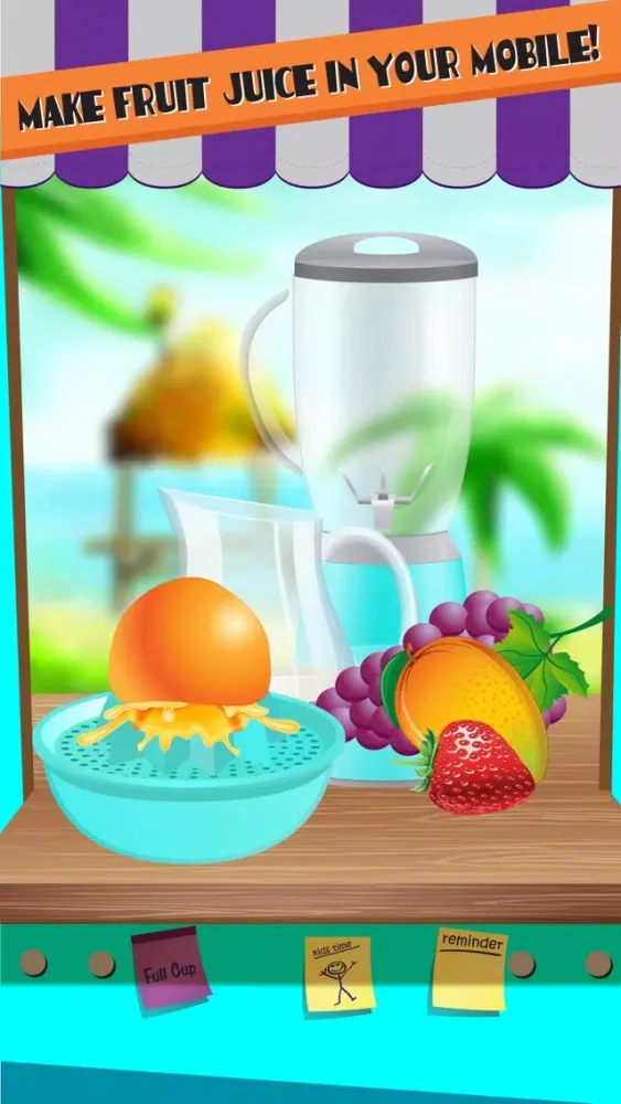 Скриншоты Icy Milkshake & Fruit Juice Maker - A Summer Frozen Food Stand for Ice Desserts