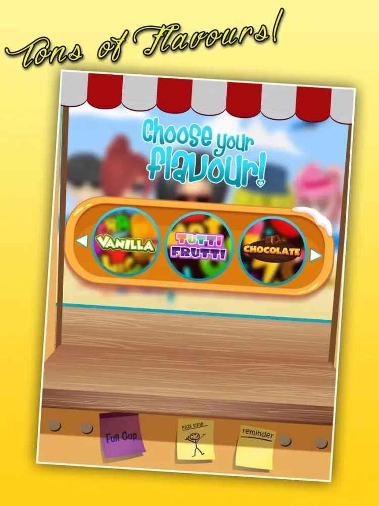 Capturas de pantalla de My Ice Cream Chef Cooking Game - Make Frozen Cone Scoops & Match Icecream Orders iPad 
